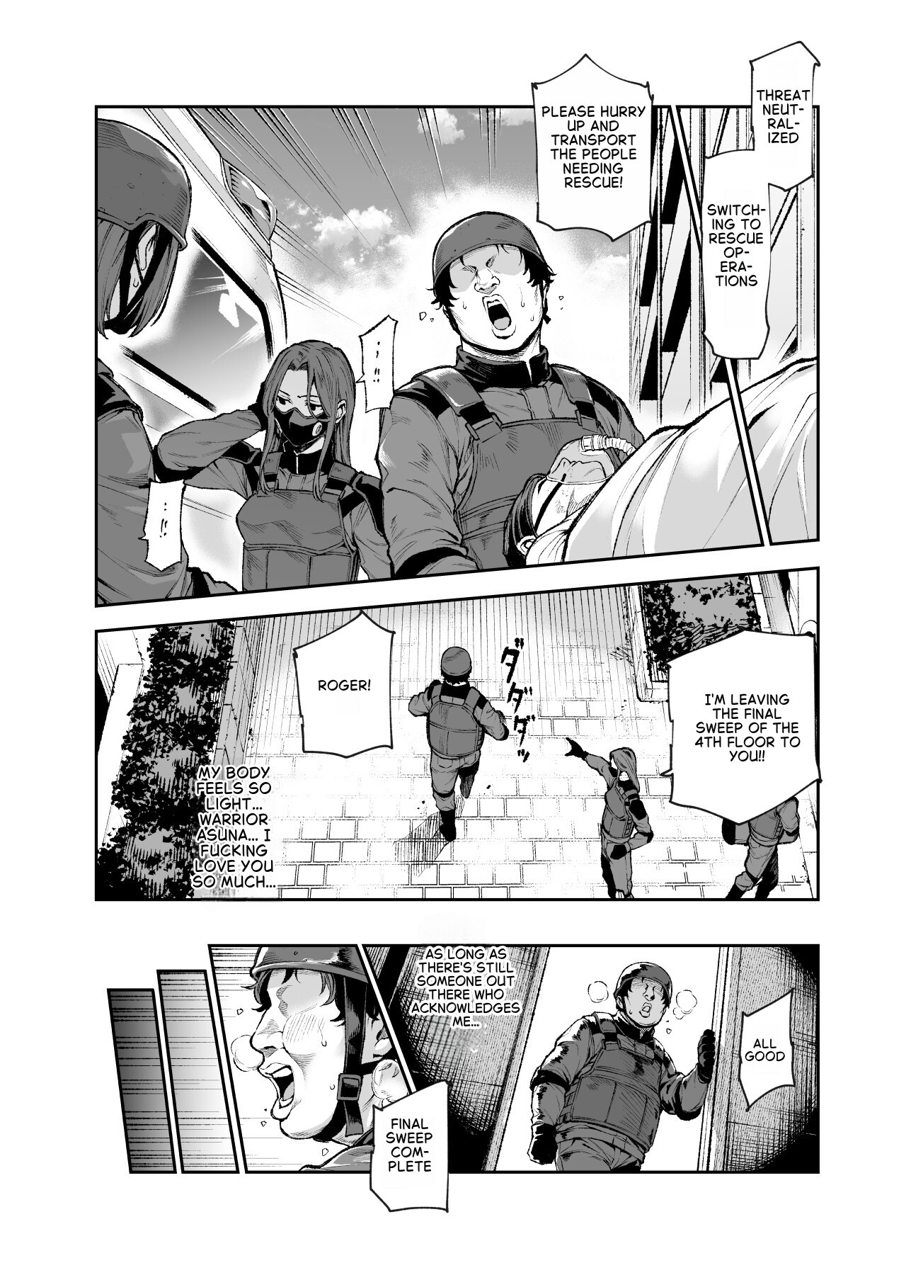 Hentai Manga Comic-Daily Life of a Low-Ranking Male Staff Member in the Anti-Shadow Special Forces EX1-Read-16